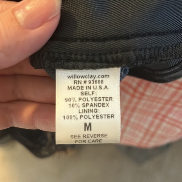 Willow & Clay velvet and lace black v-neck blouse size medium NWT - Picture 13 of 14